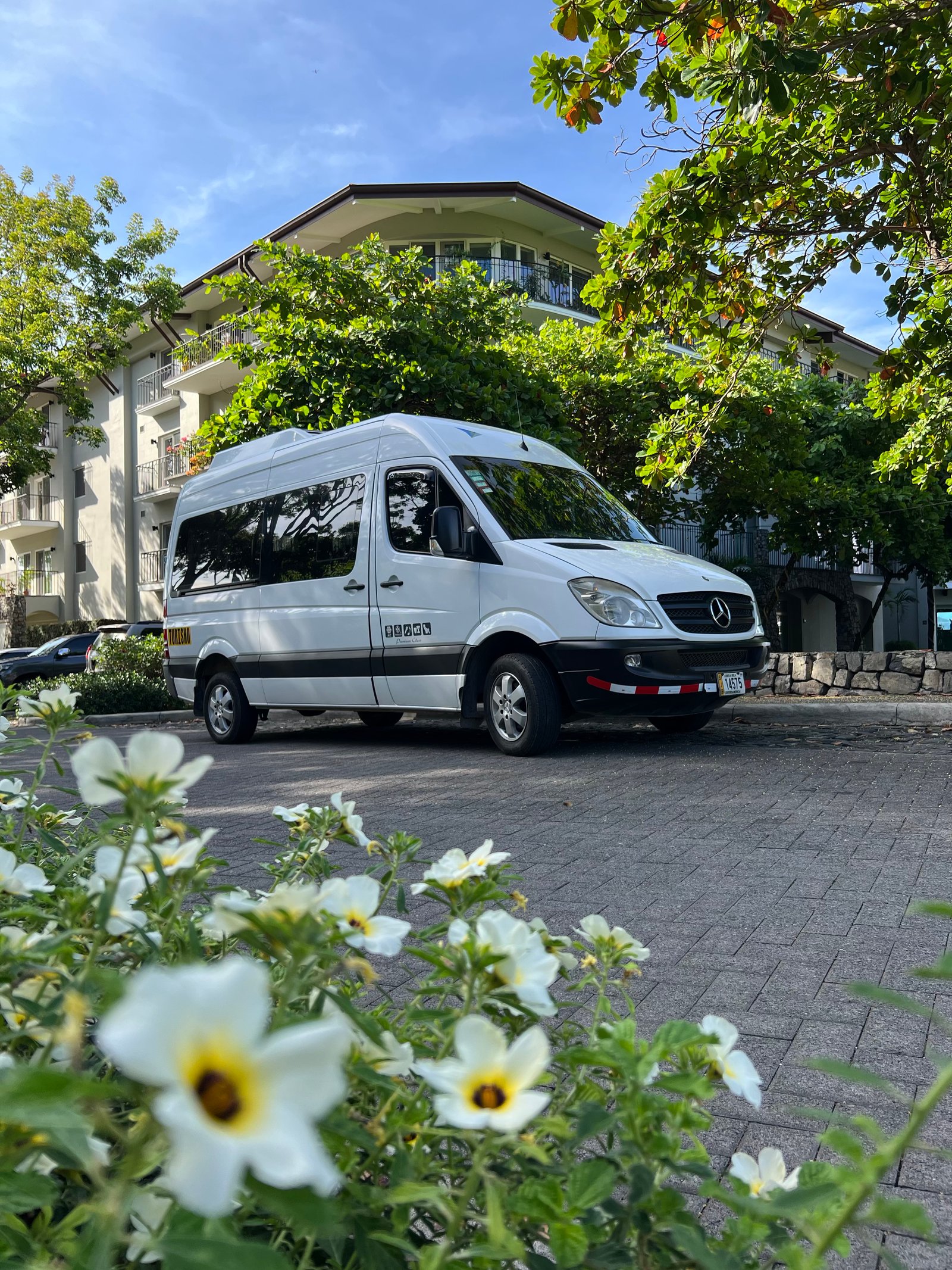 Sprinter Flecha Tours at the beach